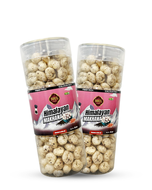 🧂 Himalayan Salt & Pepper Makhana - Twin Pack (2x90gm)