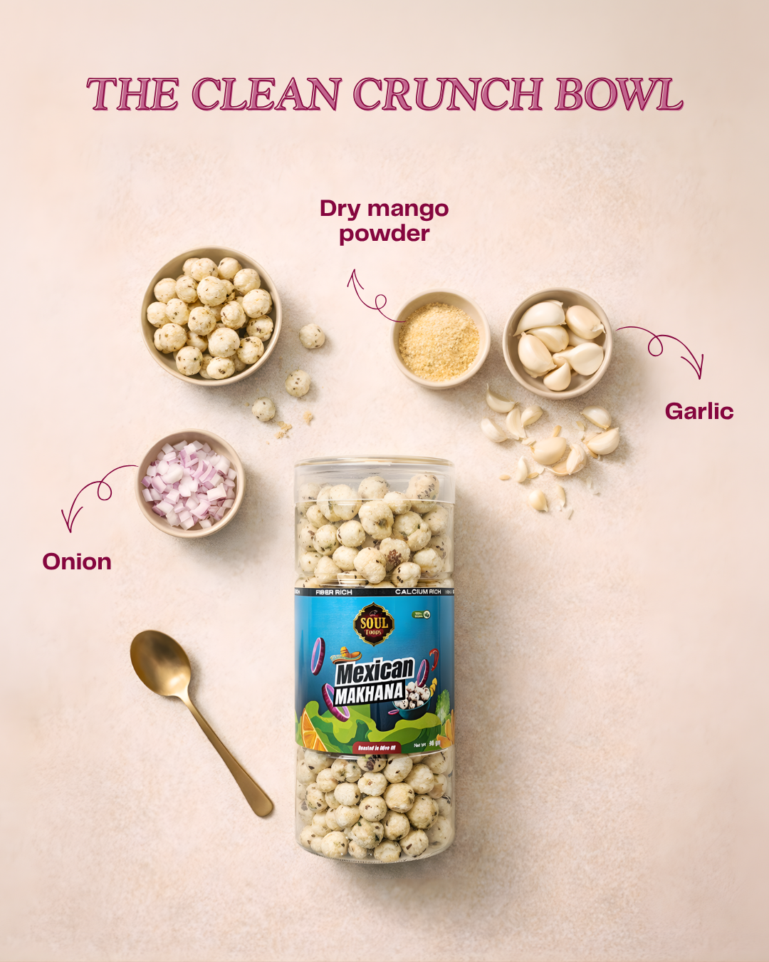 🌮 Mexican Spice Makhana