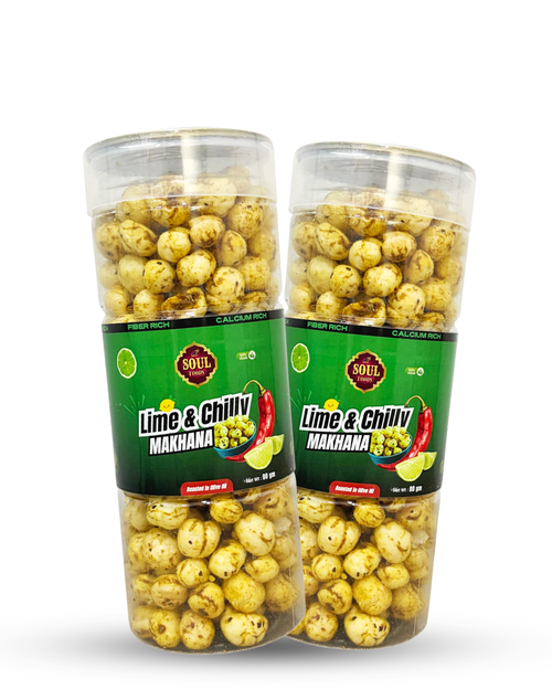 🍋 Lime and Chilli Makhana - Twin Pack (2x90gm)