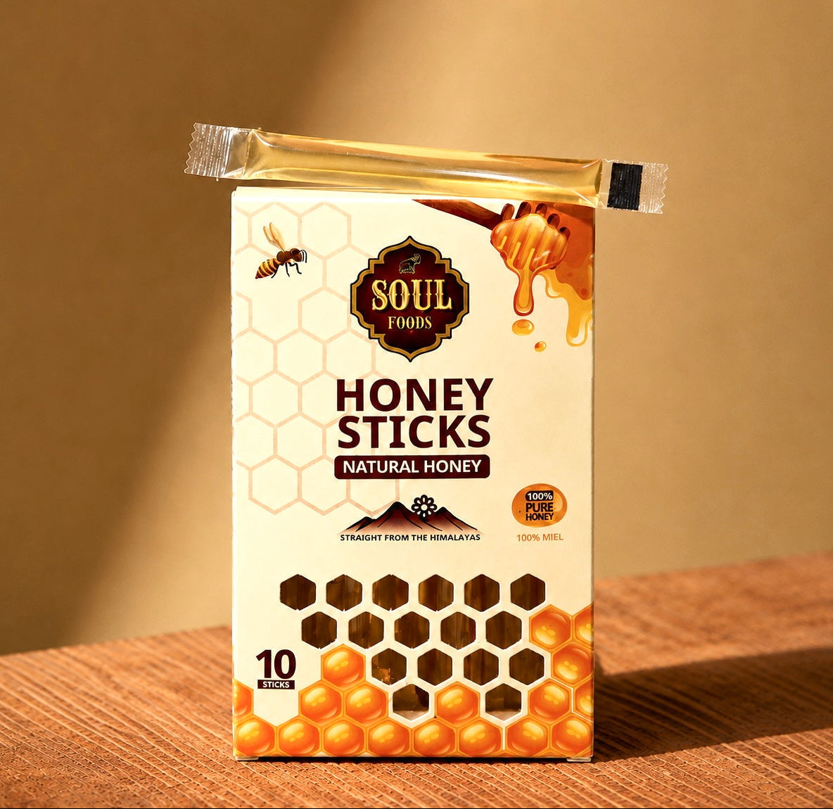 Soul Foods Honey Sticks - Natural