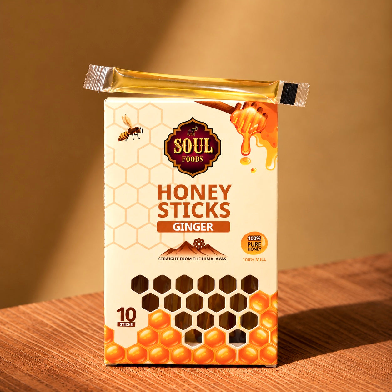 Soul Foods Honey Sticks - Ginger